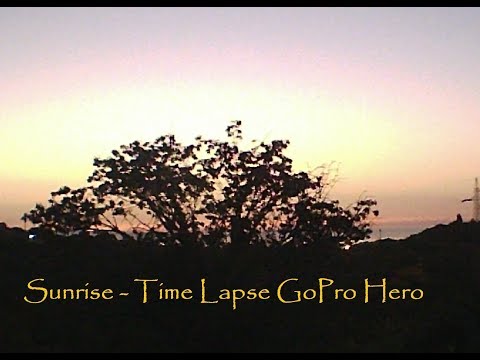 Sunrise – Time Lapse GoPro Hero