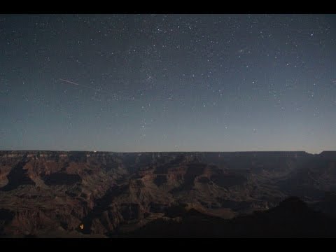 Grand Canyon Full Night Timelapse