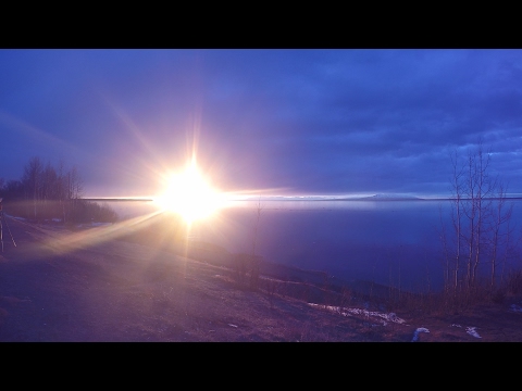 Sunset Timelapse 4K video Beautiful Alaska Preview