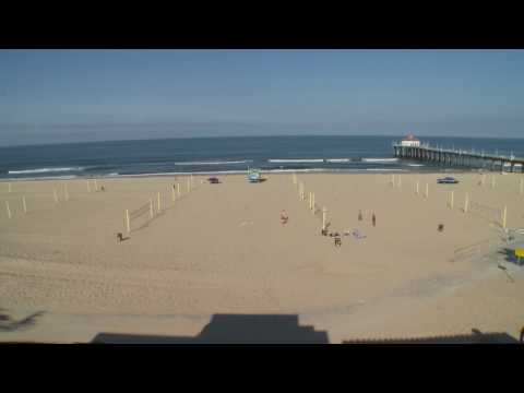Manhattan Beach, Memorial Day 2010 Time-lapse Sunrise to Sunset