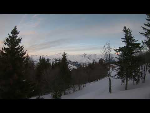 Les Arcs 1800 – GoPro Hero 6 – Sunrise Time lapse – 4K