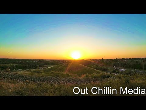 SUNSET TIMELAPSE London UK 2018 | Clear Blue Sky | Relaxing Music