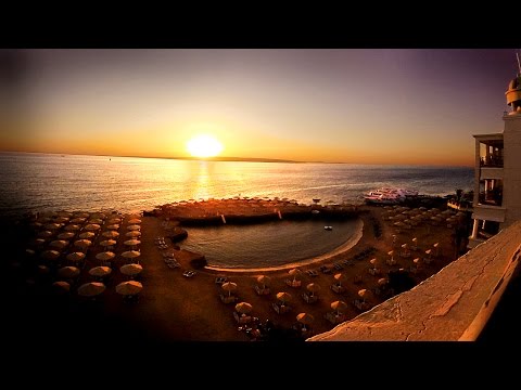 4K Time Lapse Sunrise over the Red sea at Hurghada, Egypt. Go-Pro