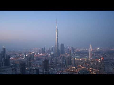Burj Khalifa Sunset TimeLapse