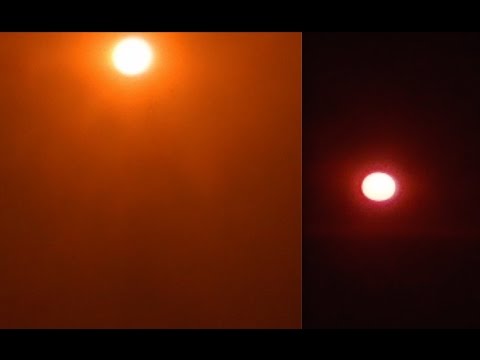 Sunset with Solar Filter,