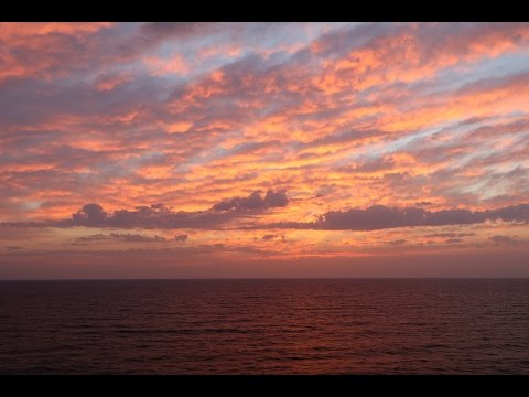 Time Lapse: Caribbean Sunrise As Seen From A Cruise Ship