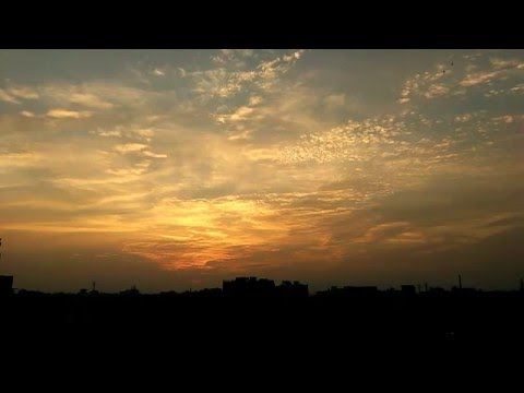 Sunset Time Lapse ! HD
