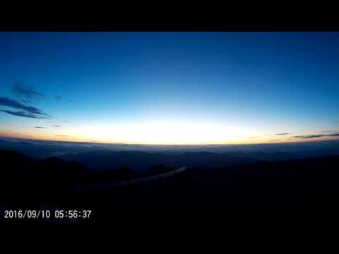 Time Lapse Sunrise on Mt. Washington