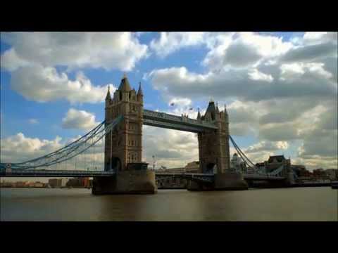 London Time Lapse Night Day Sunset Sunrise Big Ben Tower Bridge London Eye and Piccadilly Circus HD