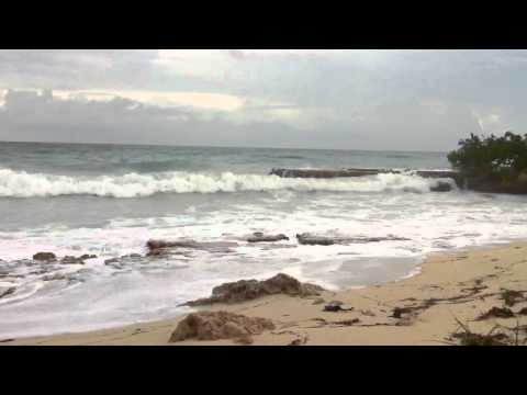 Huricane tomas effect on beaches at Aruba