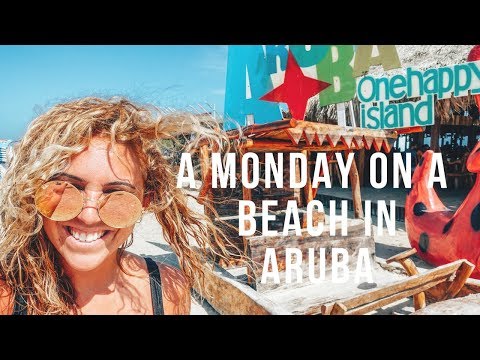 A MONDAY ON THE BEACH IN ARUBA