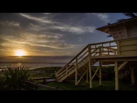 Maui Sunset Timelapse, Kihei Lifeguard Tower HD