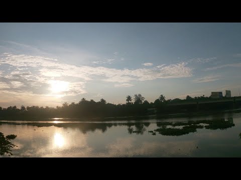 Gopro hero 7 white timelapse | kerla backwater sunrise & sunset Timelapse.