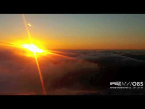 Sunrise Over the Undercast Timelapse