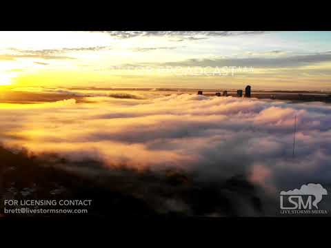 10-22-2018 Little Rock, AR – Fog Sunrise Time Lapse