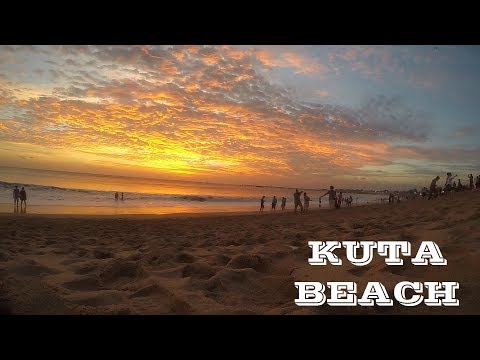 Kuta Beach Sunset – Bali, Indonesia (Time-Lapse)