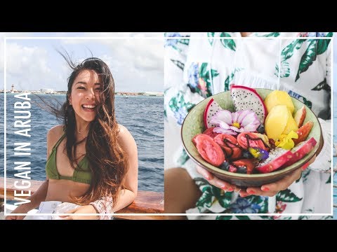 Donkeys & Vegan Food on a Boat in Aruba | Vlog Part 2