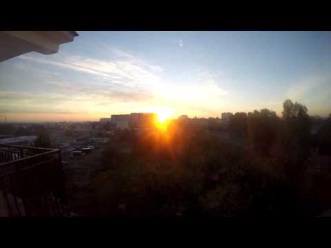 GoPro Hero 5 Black 4K Time-lapse Sunrise in the city