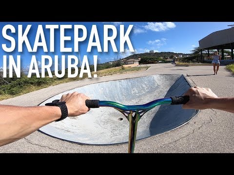 SKATEPARK IN ARUBA!