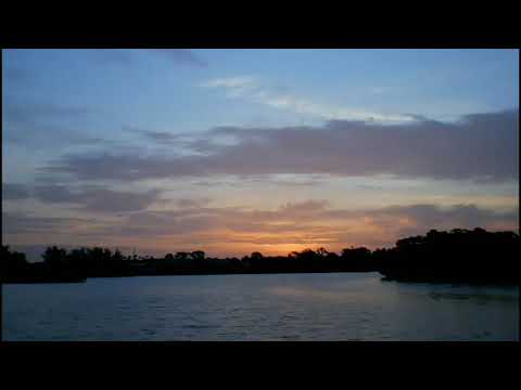 Time lapse Florida sunrise sunset Starry Night