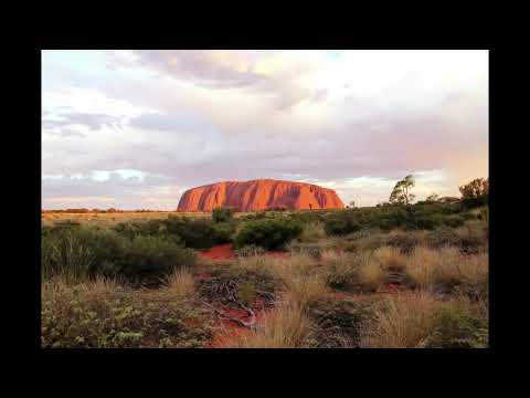 Uluṟu sunset timelapse