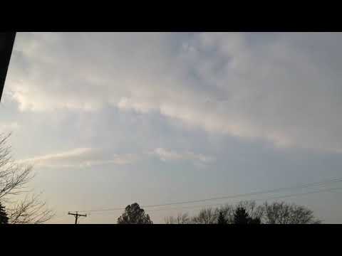 12/12/18 TimeLapse Irregular 2 Sunsets With Chemtrail Aerosol 5g Sky