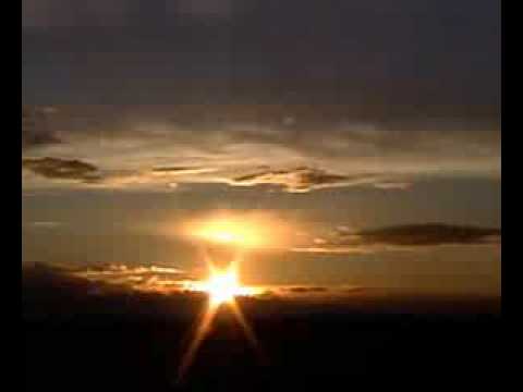 Time lapse sunset over Prague