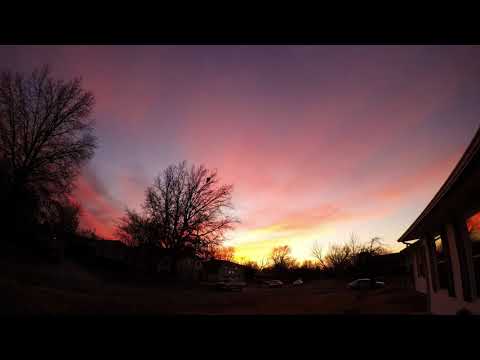 4K, GoPro Hero 5 Sunset Time Lapse – Fall Fantasia