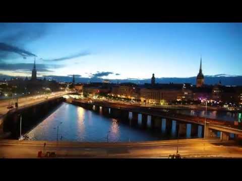 Stockholm Sweden – Timelapse of Sunset/Sunrise (Midnight – 3am)