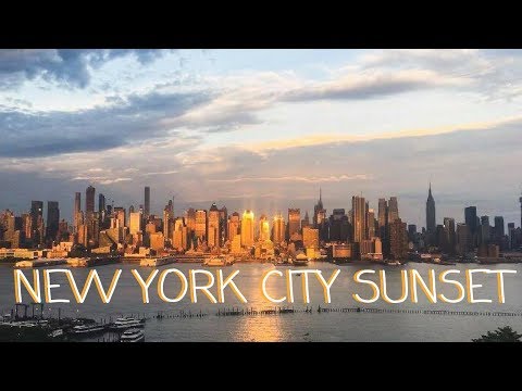 NEW YORK SUNSET TIMELAPSE | LIVE ADVENTURE TRAVEL