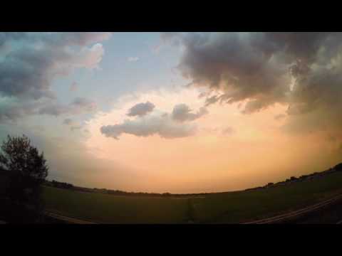 Backyard Sunset 4K Timelapse