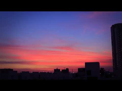 Sunset timelapse in 4K 1st trial with the Canon 6D Mark II