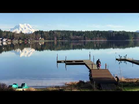 Mt. Rainier Reflections – Sunrise to Sunset Timelapse