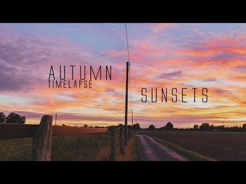Nikon D3300 Time Lapse – Autumn Sunsets