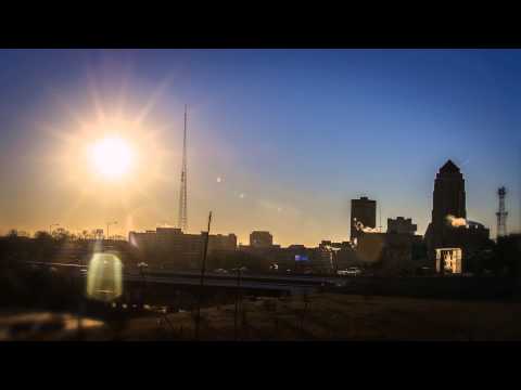 Des Moines Sunrise Time-Lapse
