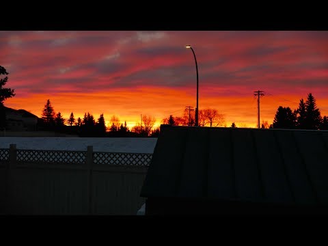 Sunrise Timelapse in 4K