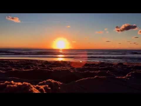 Sunrise in Ocean City. Timelapse