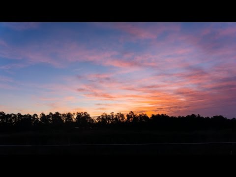 Georgia Sunrise: Time Lapse Sony A6000