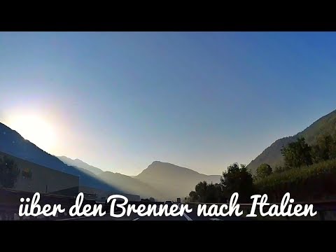 Brenner Autobahn Sunrise Timelapse