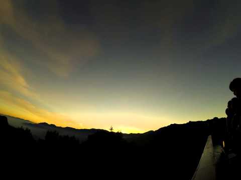 Alishan sunrise timelapse