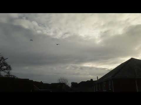 24th January 2019 time lapse sky. Sunrise. Chem sky