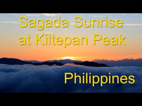 Kiltepan, Sagada Sunrise – Timelapse view above the clouds
