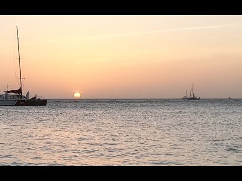 Aruba Sunset Time Lapse