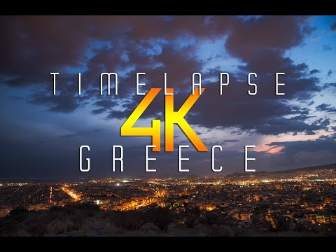 GREECE | Timelapse Sunset 4k